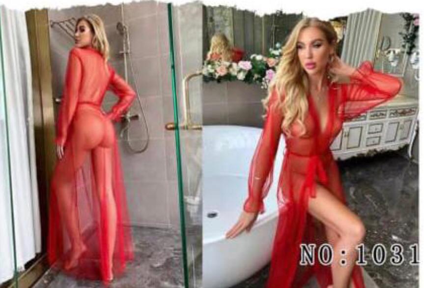 BRIDAL SEXY TRANSPARENT  NIGHTY