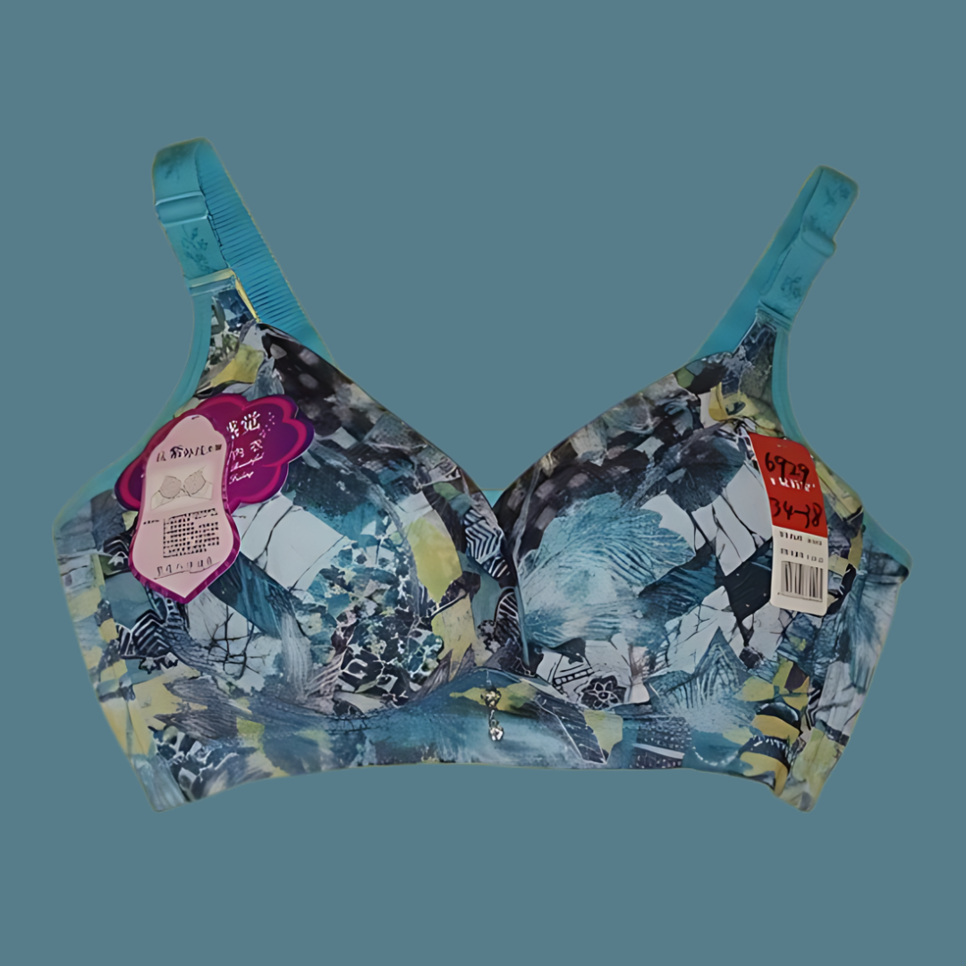 Soft Padded Wireless Mesh Bra - WS