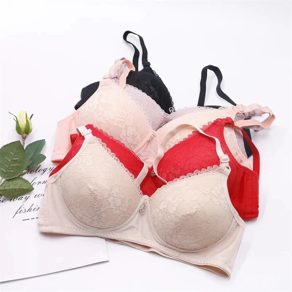 Pushup Bra Seamless Lace Net - WS